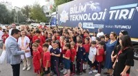 Kepez’in Bilim ve Teknoloji Tırı öğrencilerle buluştu