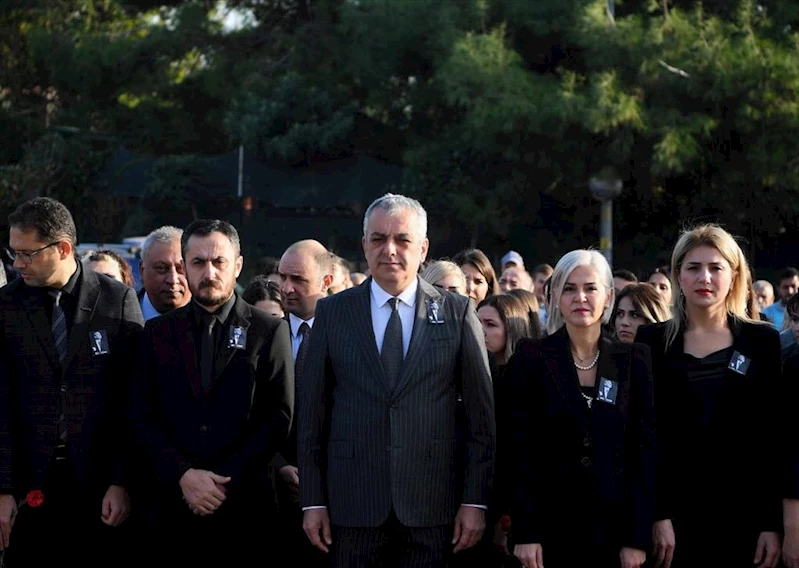 Konyaaltı’nda Ataya saygı töreni