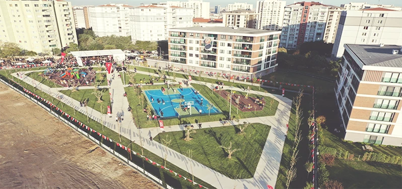 REKOR SÜREDE TAMAMLANAN “9 EYLÜL 100.YIL PARKI” AÇILDI