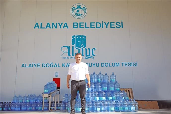 ALAİYE DOĞAL KAYNAK SUYU ÜRETİM TESİSİ HİZMETE AÇILIYOR BAŞKAN YÜCEL’DEN AÇILIŞ TÖRENİNE DAVET