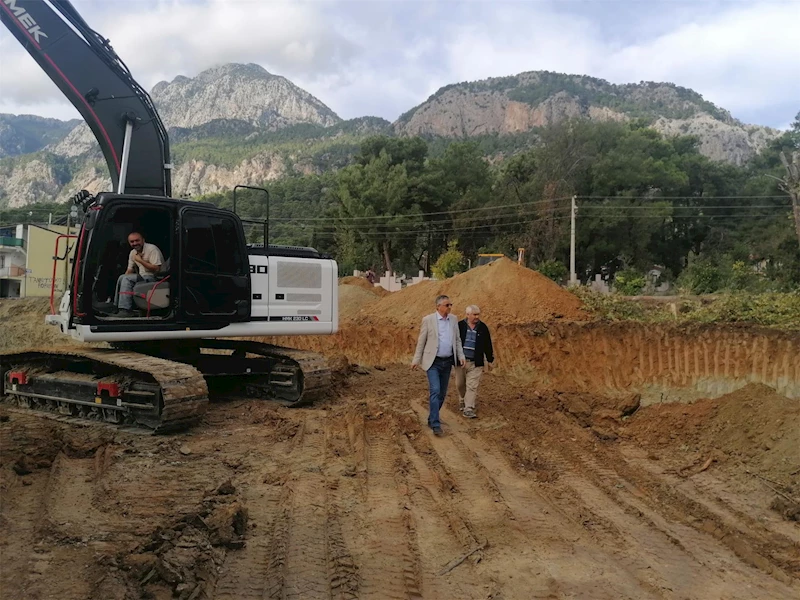 Göynük Kapalı Pazar yeri yapımı başladı