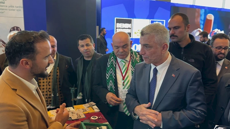 Selçuklu Belediyesi Konya Tanıtım Günleri’nde TİCARET BAKANI ÖMER BOLAT SELÇUKLU STANDINI ZİYARET ETTİ
