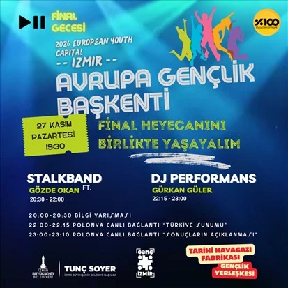 2026 Avrupa Gençlik Başkenti unvanı için geri sayım başladı