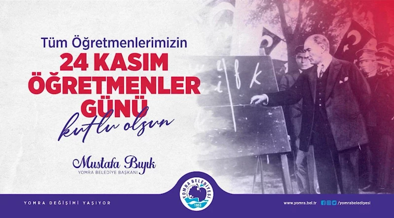 SEVGİ VE FEDAKARLIĞIN ÖRNEĞİ OLAN ÖĞRETMENLERİMİZİN GÜNÜNÜ KUTLUYORUZ