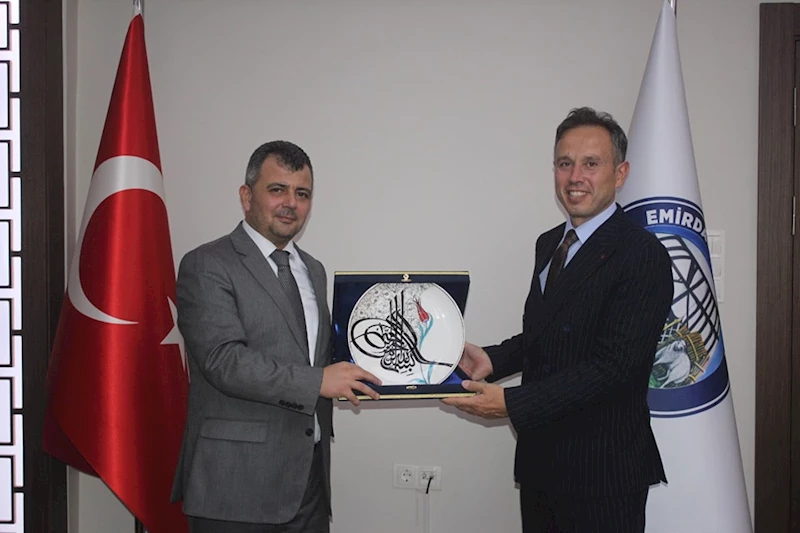 Belediye Başkanımız Serkan Koyuncu’ya Veda Ziyareti