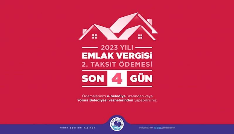 2023 YILI EMLAK VERGİSİ 2.TAKSİDİ
