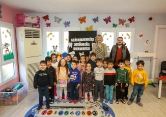 Bucalı miniklere diş sağlığı eğitimi
