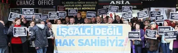 ANTALYA KIZILARIK’TA ‘HAK SAHİBİYİZ’ GÖSTERİSİ