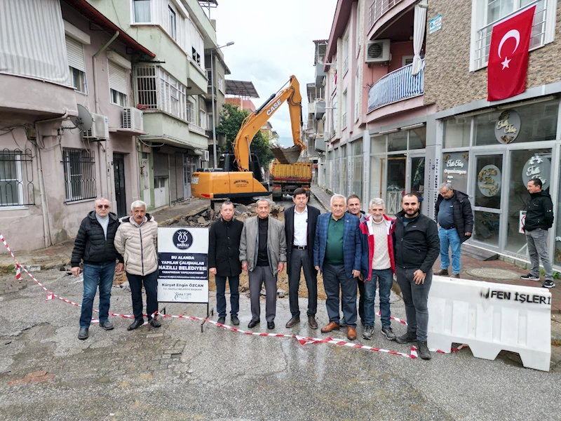 BAŞKAN ÖZCAN; “ŞEHRİMİZİN TÜM SOKAKLARINI YENİLEYECEĞİZ”