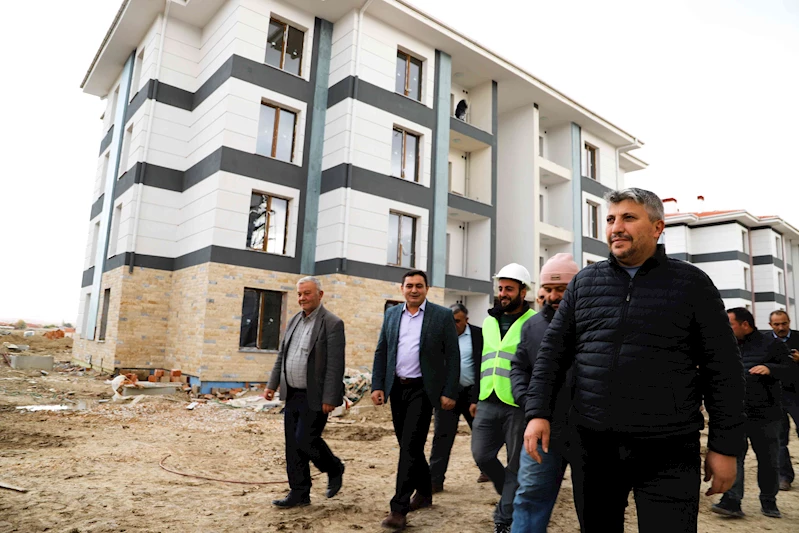 TOKİ Konutları Çalışmaları Devam Ediyor.