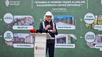 BAŞKAN YILDIRIM ÜMRANİYE’DEKİ YENİ KENTSEL DÖNÜŞÜM ALANLARINI AÇIKLADI