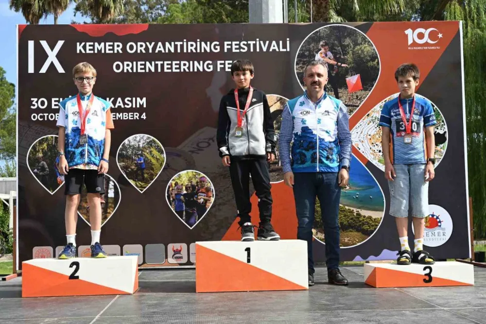 9. ULUSLARARASI KEMER ORYANTİRİNG FESTİVALİ TAMAMLANDI