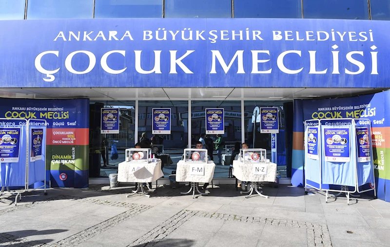 BAŞKENTLİ ÇOCUKLARIN 28. DÖNEM ÇOCUK MECLİSİ SEÇİMLERİ HEYECANI BAŞLADI
