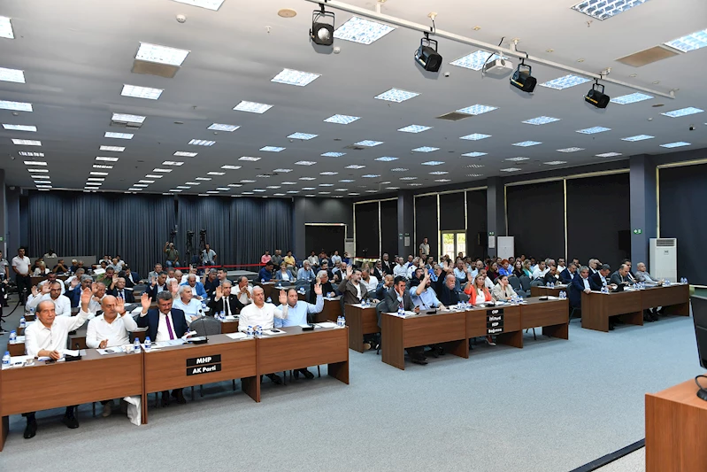 Mersin Büyükşehir Belediyesi Kasım Ayı Olağan Meclis Toplantısı’nın 1. Birleşimi Yapıldı