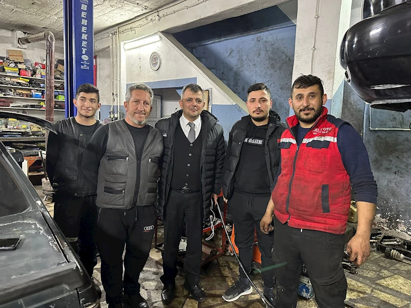 Belediye Başkanımız Serkan Koyuncu Esnaf Ziyaretlerine Devam Ediyor