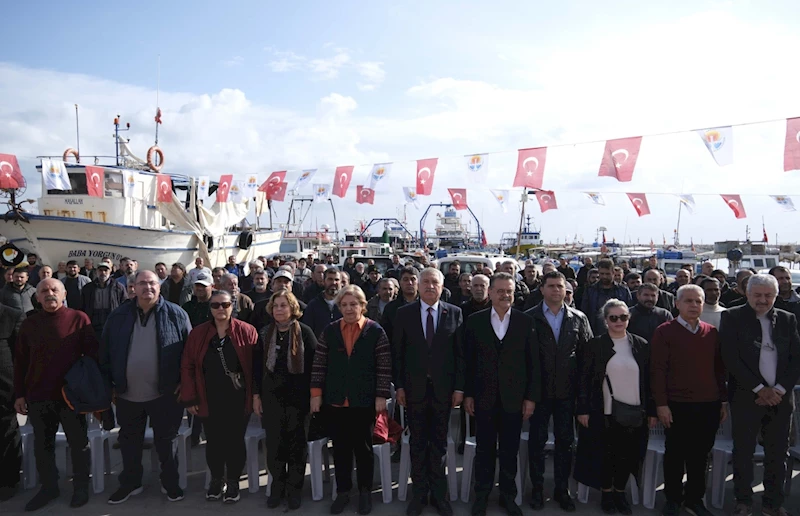 Büyükşehir’den Kıyı Balıkçılarına Destek