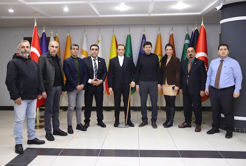 TİNGADER AYDIN’DAN BAŞKAN ÖZCAN’A ZİYARET