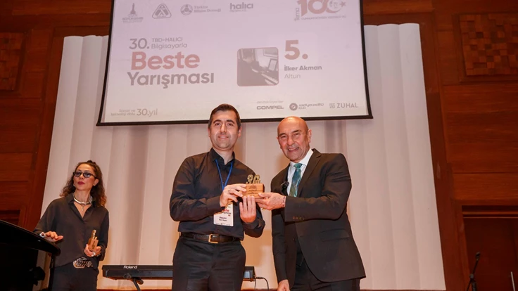 Cumhuriyet’in 100’üncü yılı temalı beste yarışmasının ödül töreni yapıldı
