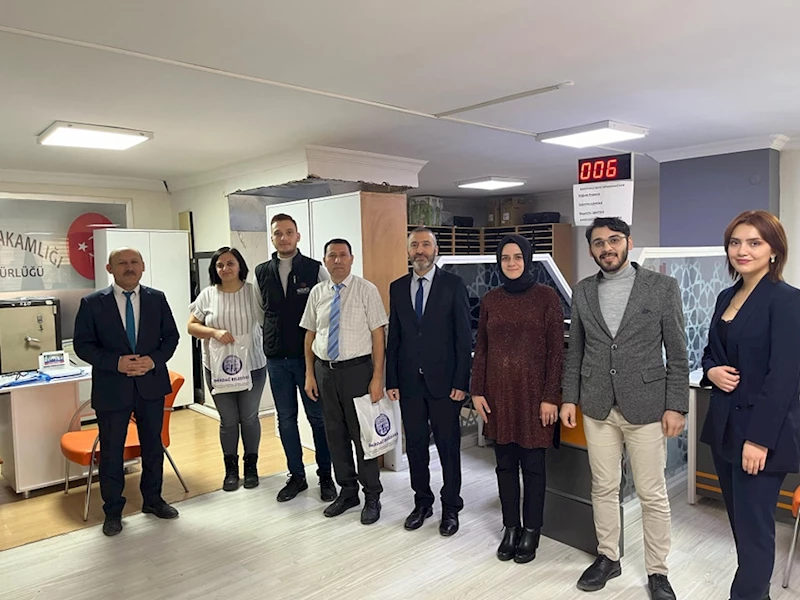 Emirdağ Belediyesi’nden İlçe Nüfus Müdürlüğü’ne Ziyaret