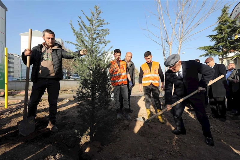 Yenimahalle Belediyesi ve Türk Toraks Derneği Ağaç Dikti