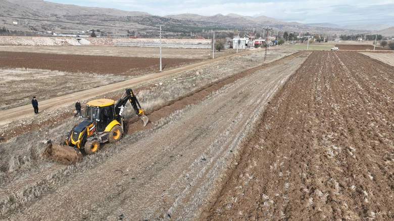 Elmalı Çobanisa Mahallesi’ne  kapalı devre sulama sistemi