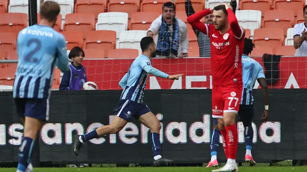 89. DAKİKADA PENALTI KAÇIRAN ANTALYASPOR ŞOK BİR YENİLGİ ALDI: 1-2