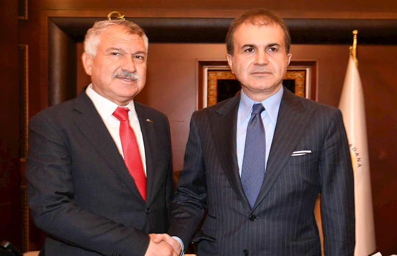 Ömer Çelik’ten Zeydan Karalar’a ziyaret