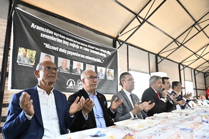 Muratpaşa’dan vefat eden muhtarlara mevlit