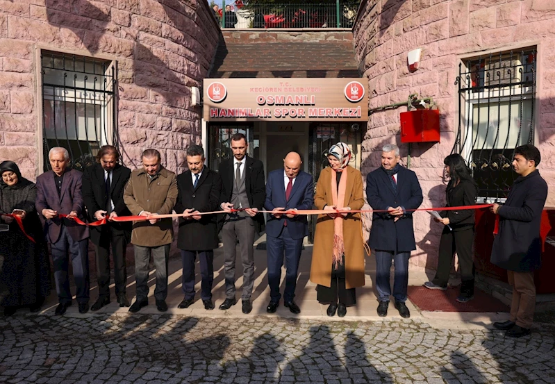 Osmanlı Hanımlar Spor Merkezi hizmete açıldı