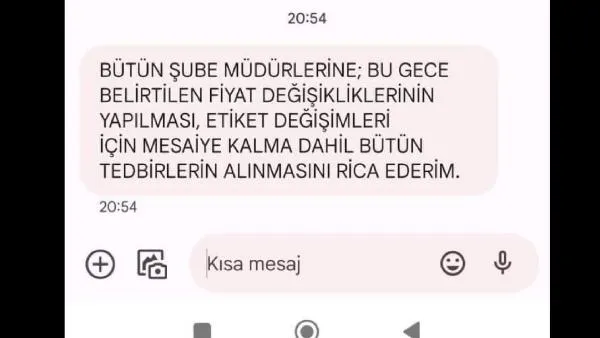 ASGARİ ÜCRET AÇIKLANDI MARKETLERDE ETİKET MESAİSİ BAŞLADI.. ‘CEZALAR ARTMALI’