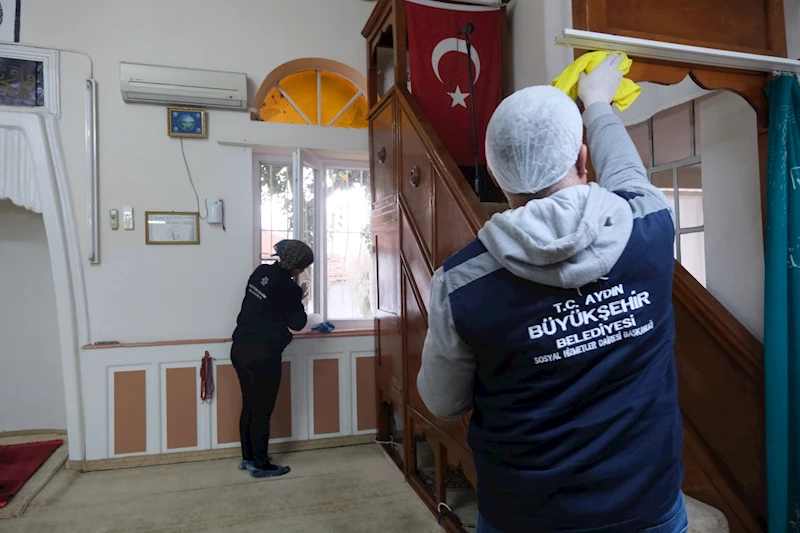 AYDIN BÜYÜKŞEHİR BELEDİYESİ İBADETHANELERİ PIRIL PIRIL YAPIYOR