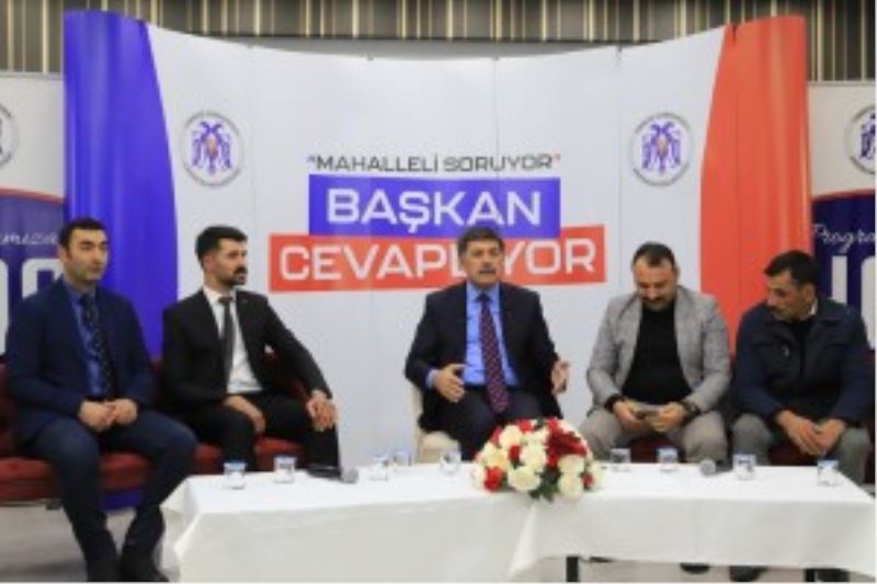Belediye Başkanımız Sayın Bekir Aksun Yalnızbağ Yerleşkesinde Mahalle sakinleri ile bir araya geldi.