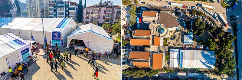 Kocaeli deprem bölgesinde umut oldu