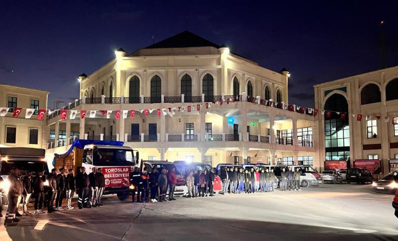 TOROSLAR’DA DEPREMZEDELER İÇİN YARDIM ZİNCİRİ BÜYÜYOR!