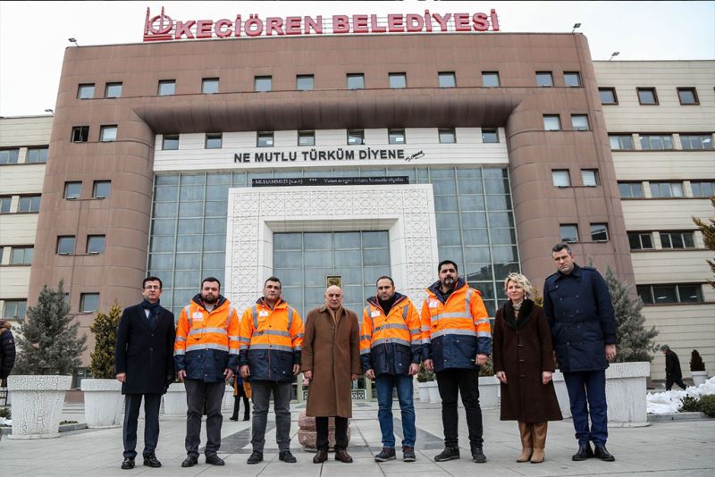 Keçiören’den ikinci grup uzman teknik ekip yola çıktı