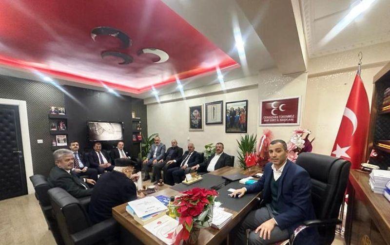 Milliyetçi Hareket Partisi Siirt İl Başkanlığına ziyaretimiz