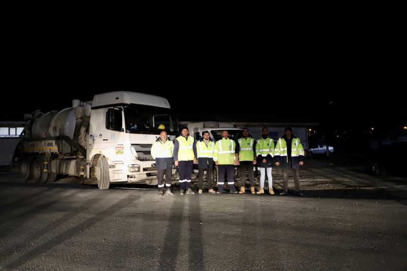 Deprem bölgesinin altyapı onarımına Sakarya Büyükşehir Belediyesi’nden destek