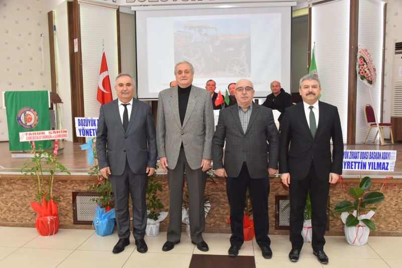 BAŞKAN BAKKALCIOĞLU, BOZÜYÜK ZİRAAT ODASI GENEL KURUL TOPLANTISI’NA KATILDI