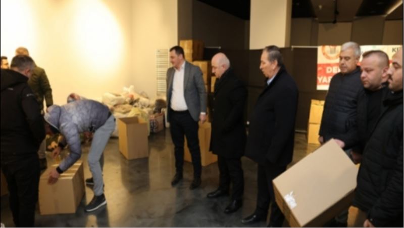 DARICA DEPREM BÖLGESİ İÇİN SEFERBER OLDU
