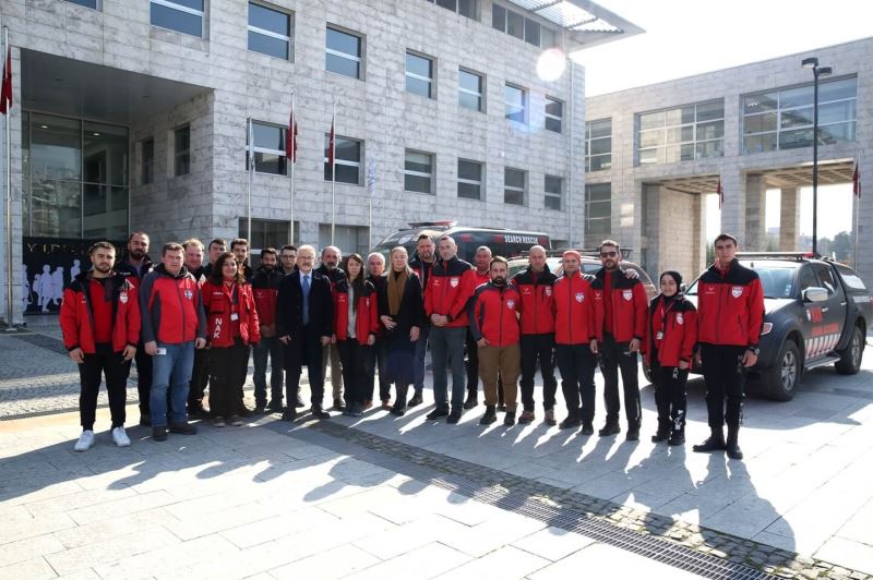 Bursa’ya dönen NAK ekipleri çalışmalarını anlattı