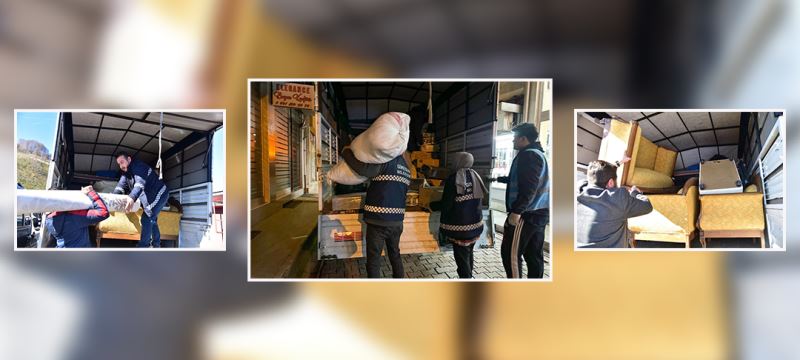 GİRESUNLULARDAN DEPREMZEDELER İÇİN EV EŞYASI YARDIMI