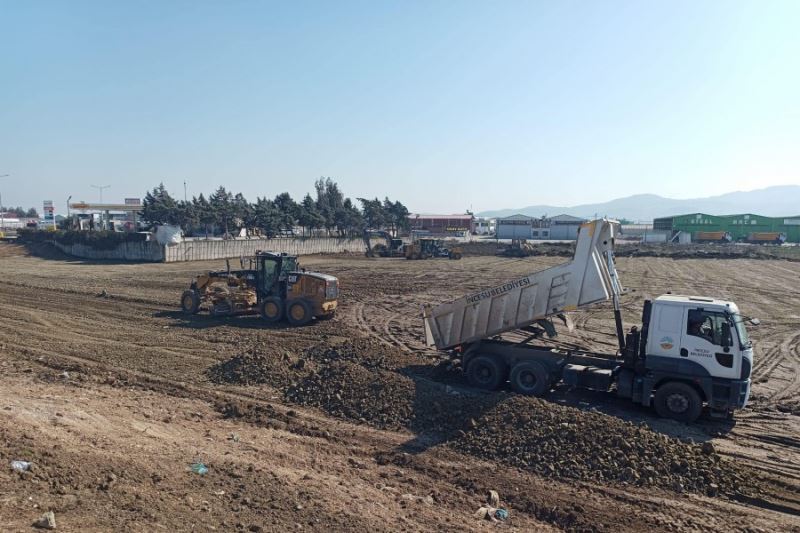 İncesu Belediyesi ekiplerimiz deprem bölgesi Hatay Serinyol