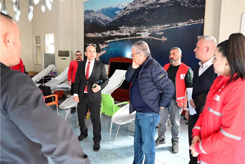 Kemer Belediyesi’nden “Kan Bağışı Kampanyası”