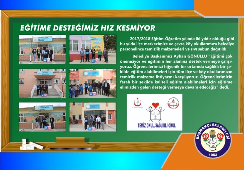 Eğitime Desteğimiz Hız Kesmiyor