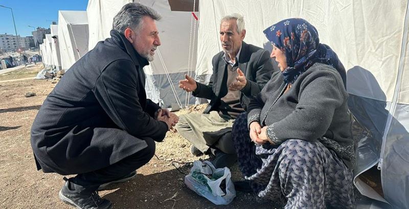 Başkan Sandal, “Asla yalnız kalmayacaksınız”