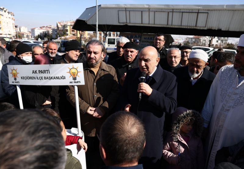 Keçiören’den Malatya’ya yardım tırı