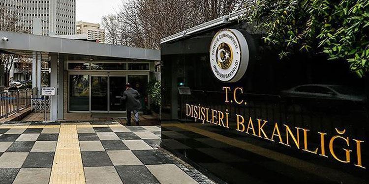 KONSOLOSLUK KAPATAN 9 ÜLKENİN BÜYÜKELÇİSİ DIŞİŞLERİ BAKANLIĞI
