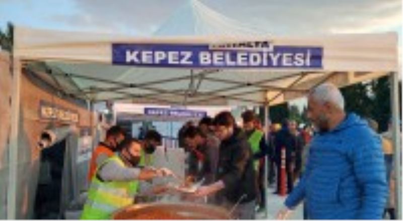 Kepez’in 8 Sahra Mutfağından günde 30 bin kişiye sıcak yemek