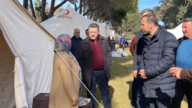 Ortahisar Belediyesi’nin deprem bölgelerine desteği sürüyor!