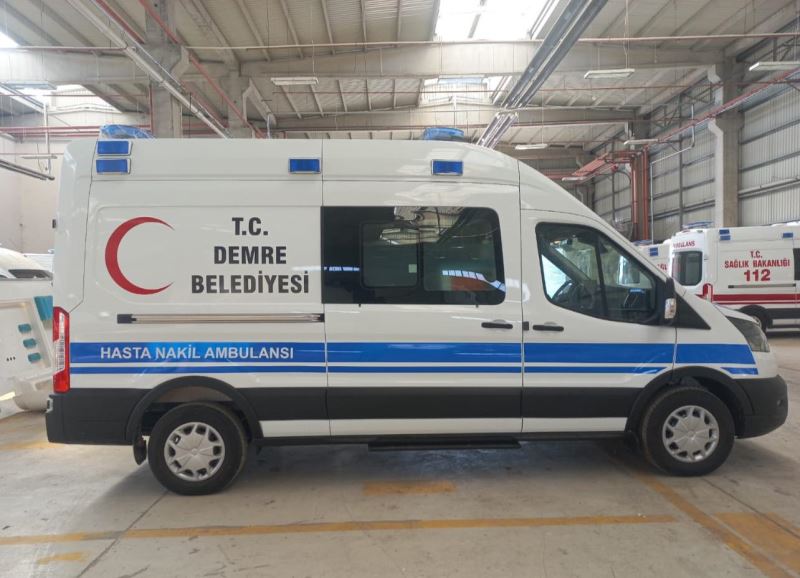 Demre Belediyesi Hasta Nakil Ambulansı